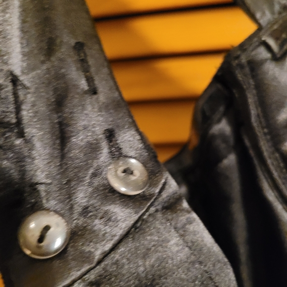 Guess Los Angeles Black One Shoulder Dress with Silver Details - Picture 9 of 13